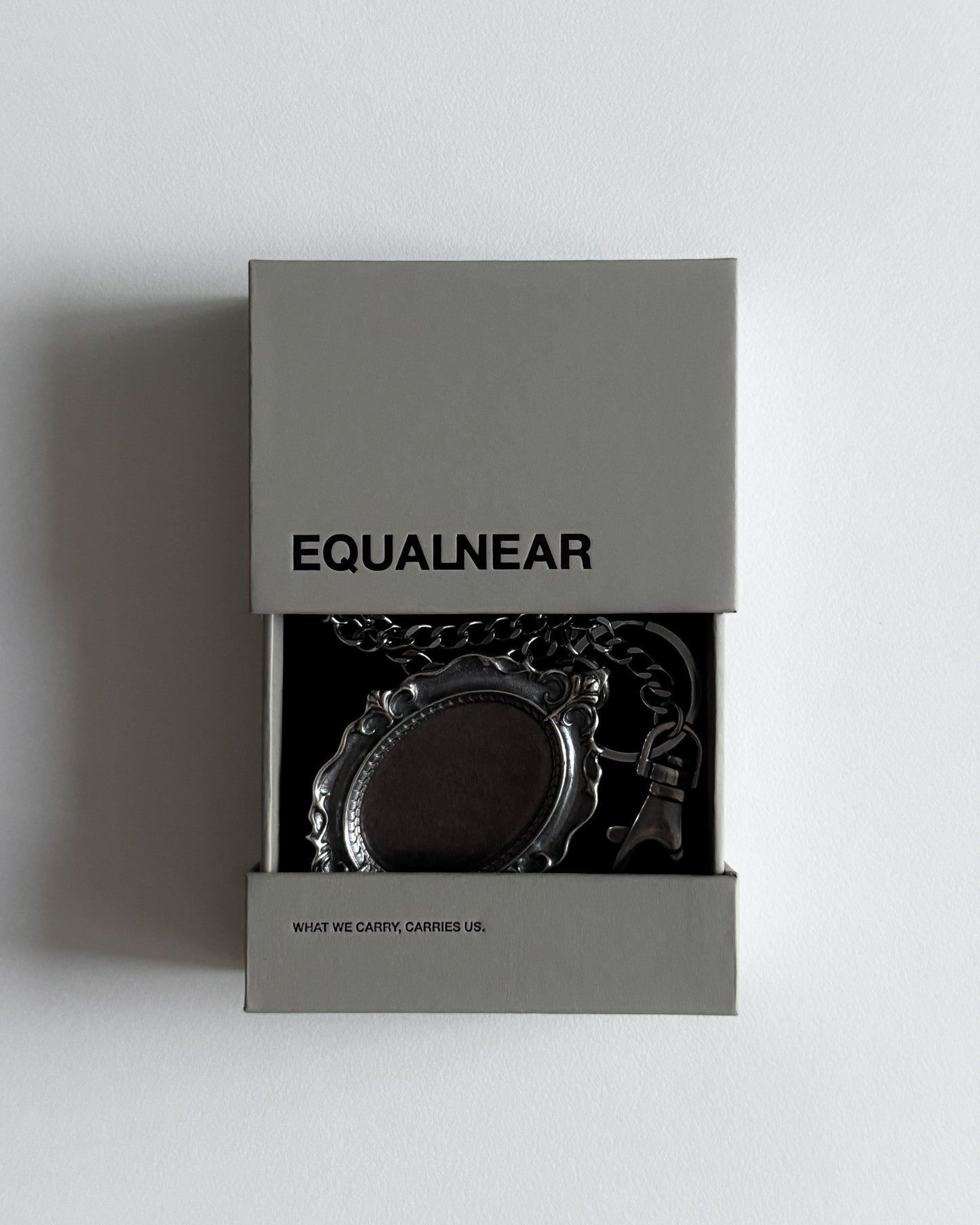 EQUALNEAR_Hero’s Key Frame (Antique Silver)
