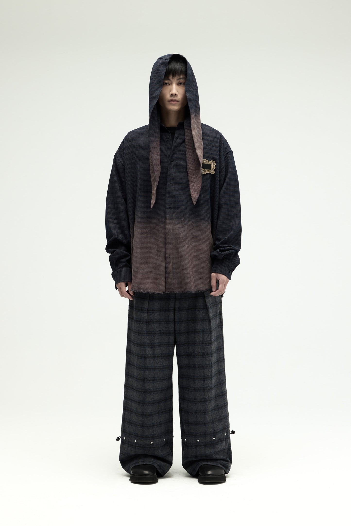 EQUALNEAR_Prisoner LS Shirt (Blue)