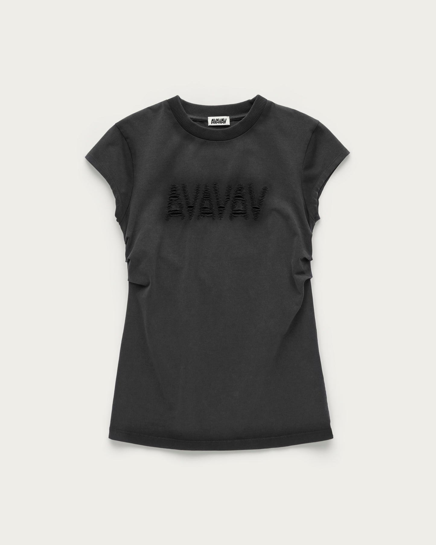 AVAVAV_BABY AV-LOGO T-SHIRT (Black)