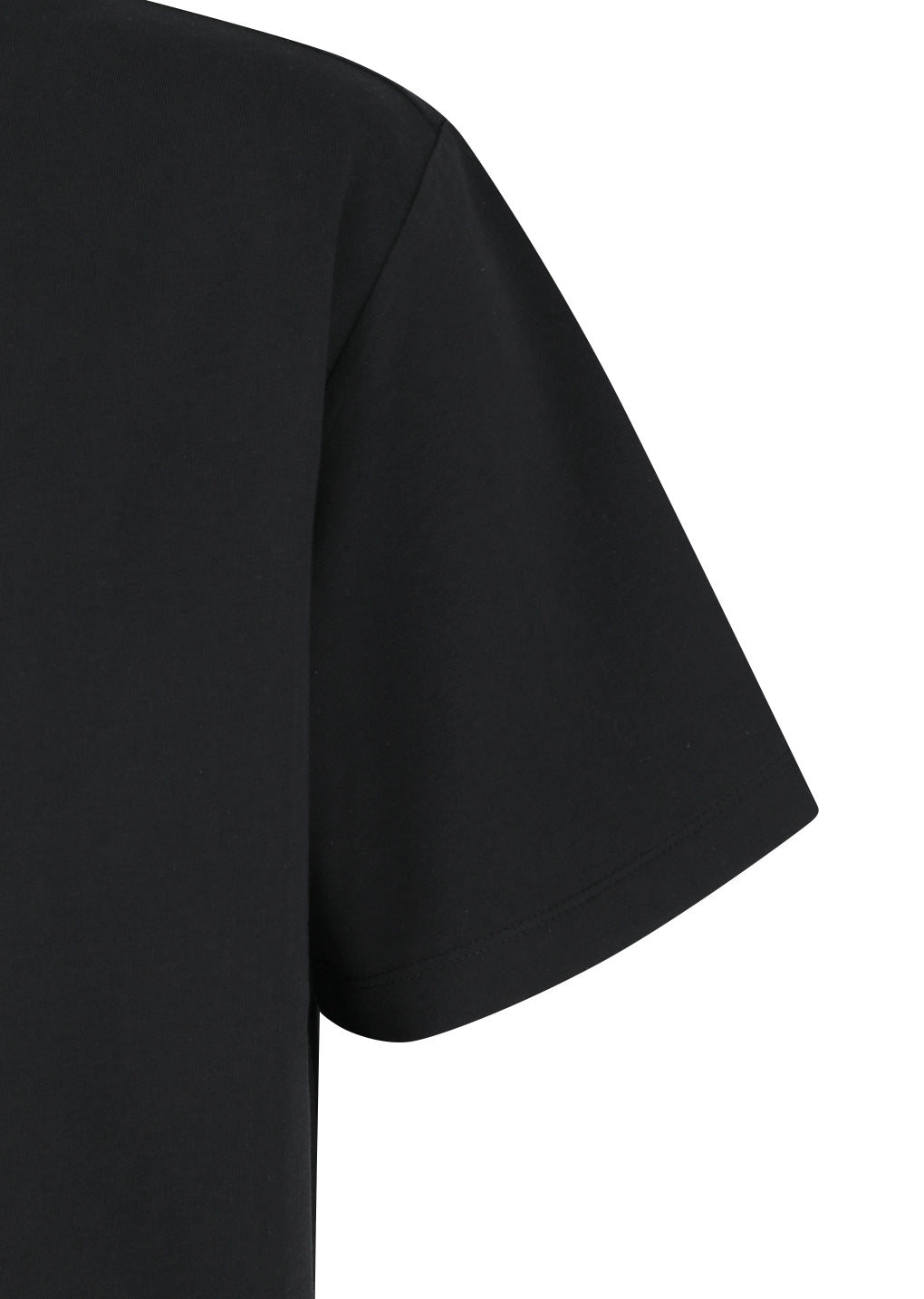 AMOMENTO_BOAT NECK T-SHIRT (Black)