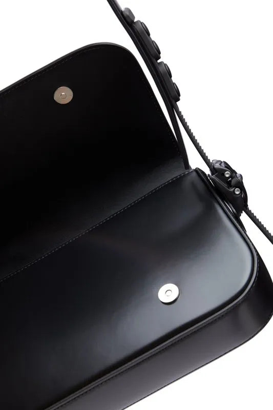 INNERRAUM_OBJECT C03 BAGUETTE /  SHOULDER BAG (Black/Black Matt)
