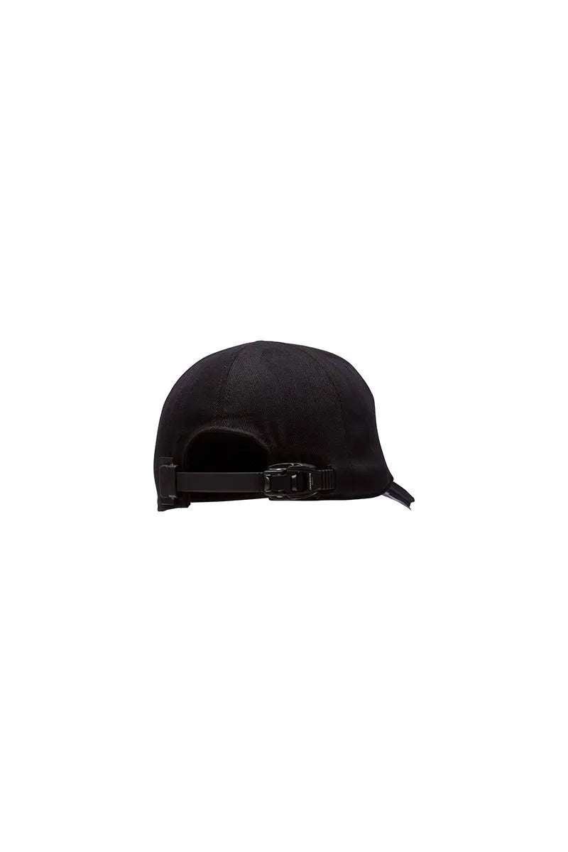INNERRAUM_OBJECT C52 CROPPED BASEBALL CAP (Black/Black Matt)
