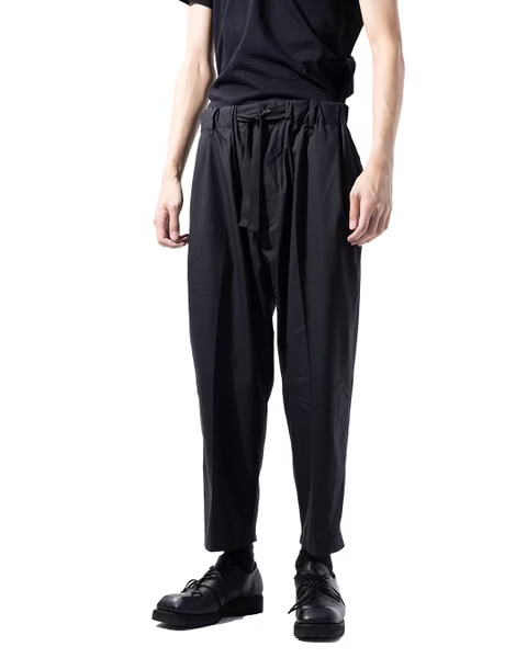 Sillage_Baggy Trousers (Black)