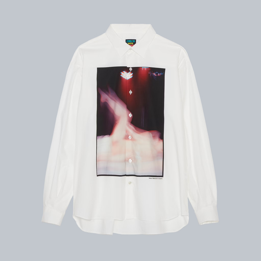 LOOSEJOINTS_ITTETSU MATSUOKA - 'Yasashiidake 3' CWL Cotton Shirt (White)