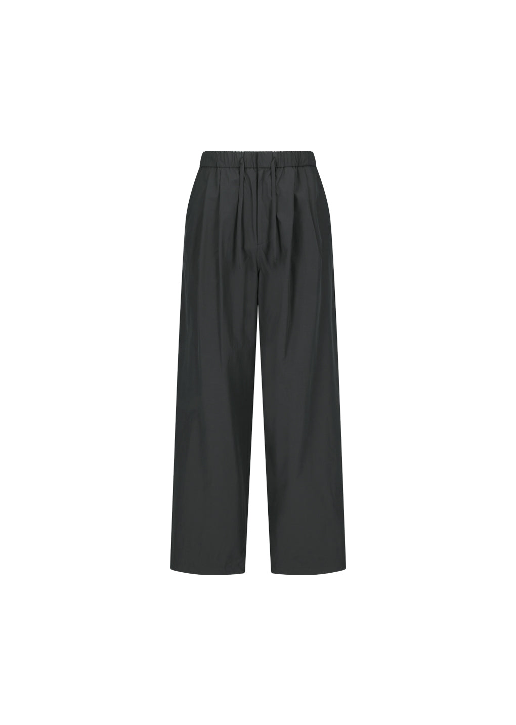 AMOMENTO_DRAWSTRING PANTS (Charcoal)