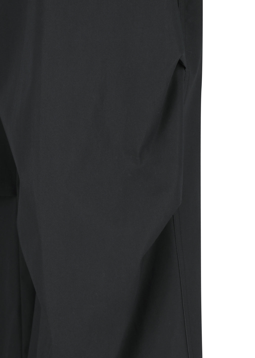 AMOMENTO_DRAWSTRING WIDE FATIGUE PANTS (Charcoal)