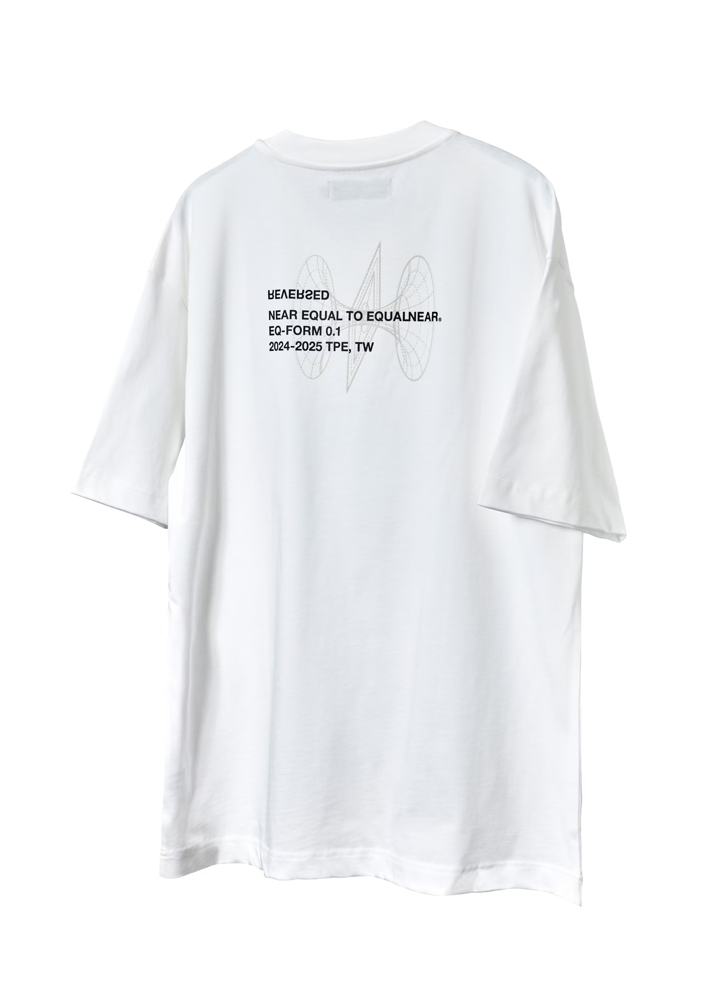 EQUALNEAR_Reversed Tee (White)