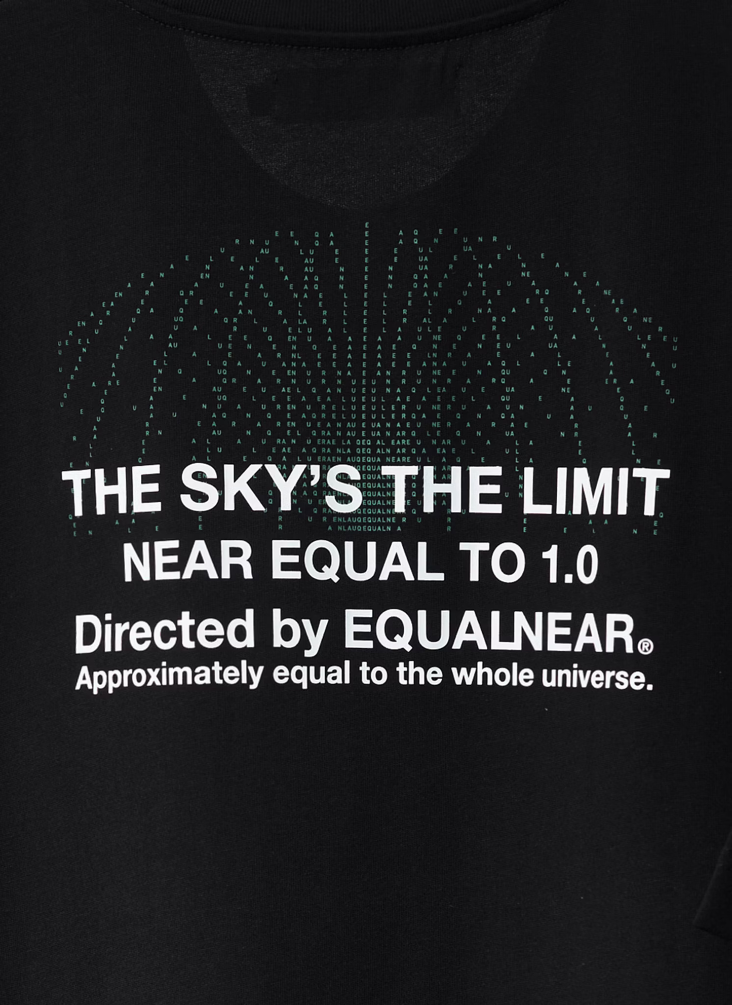 EQUALNEAR_Universe Tee (Black)