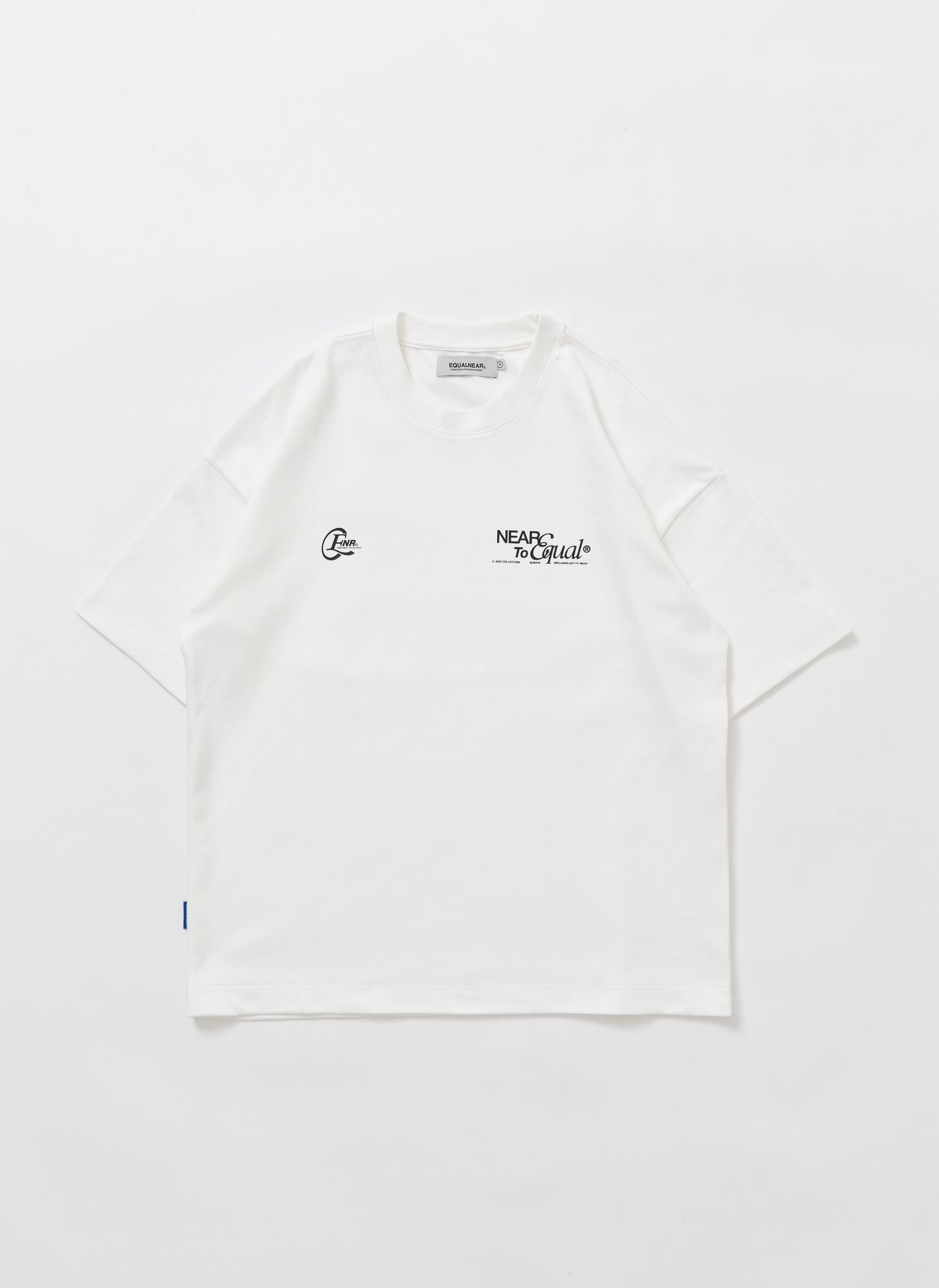 EQUALNEAR_EQNR Logo Tee (White)