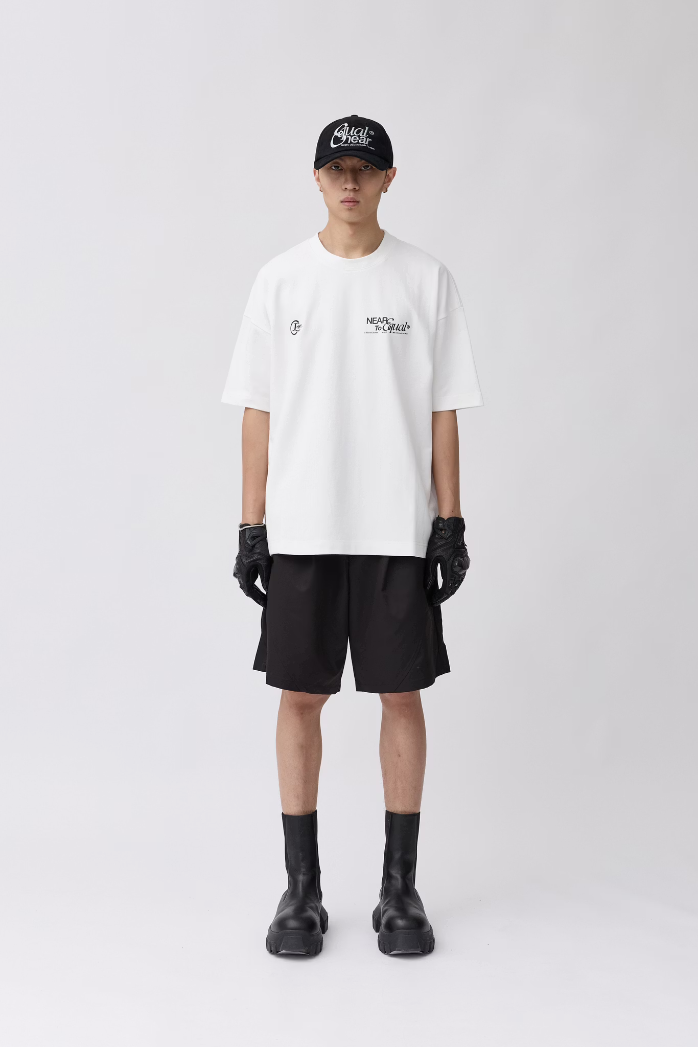 EQUALNEAR_EQNR Logo Tee (White)