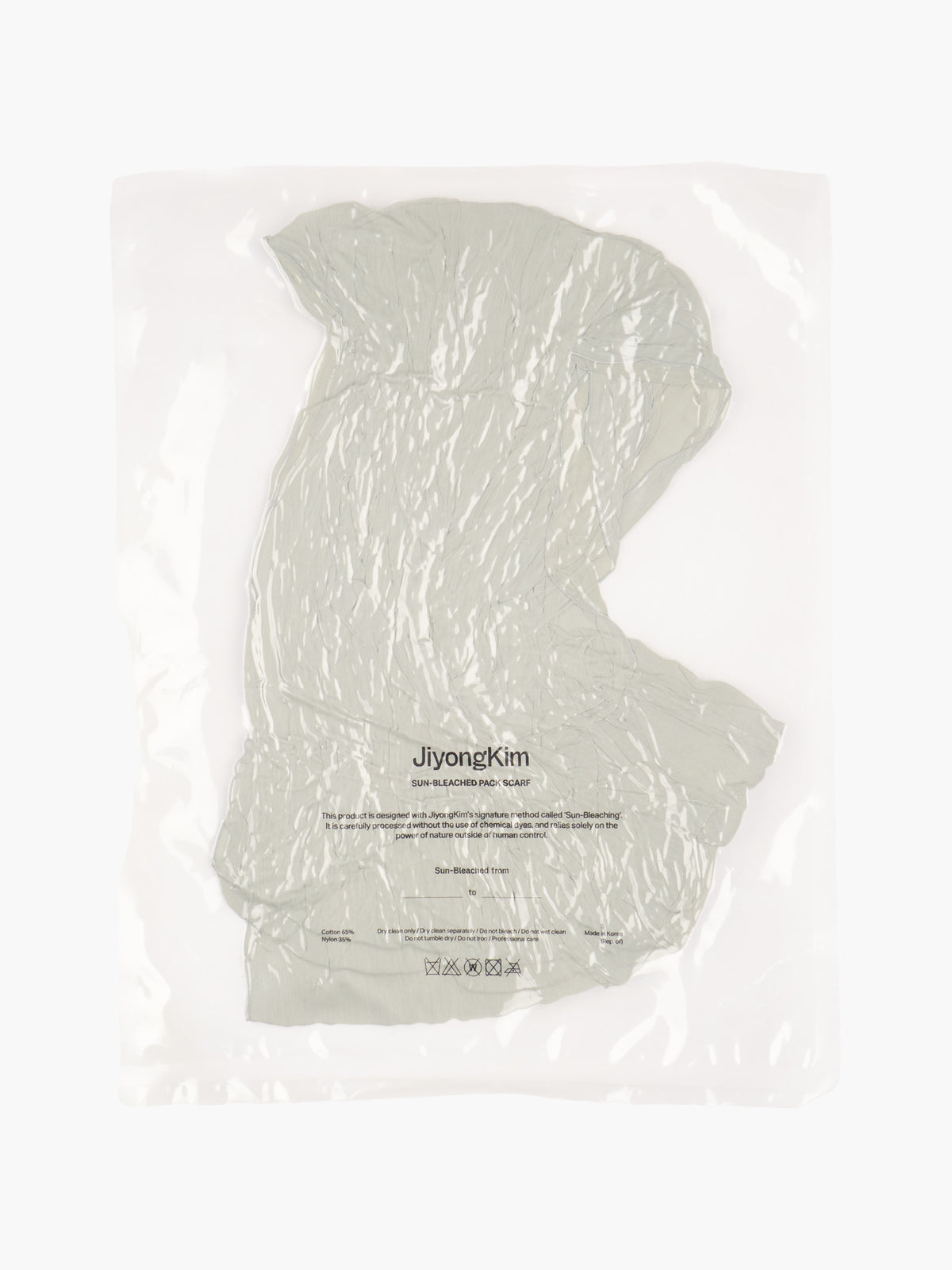 JiyongKim_Sun-Bleached Pack Scarf (Pale Blue)