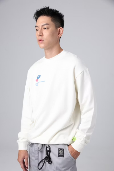 LOOSEJOINTS_Carlos Nuñez 'How do you feel.' SWEAT CREW (Off White)