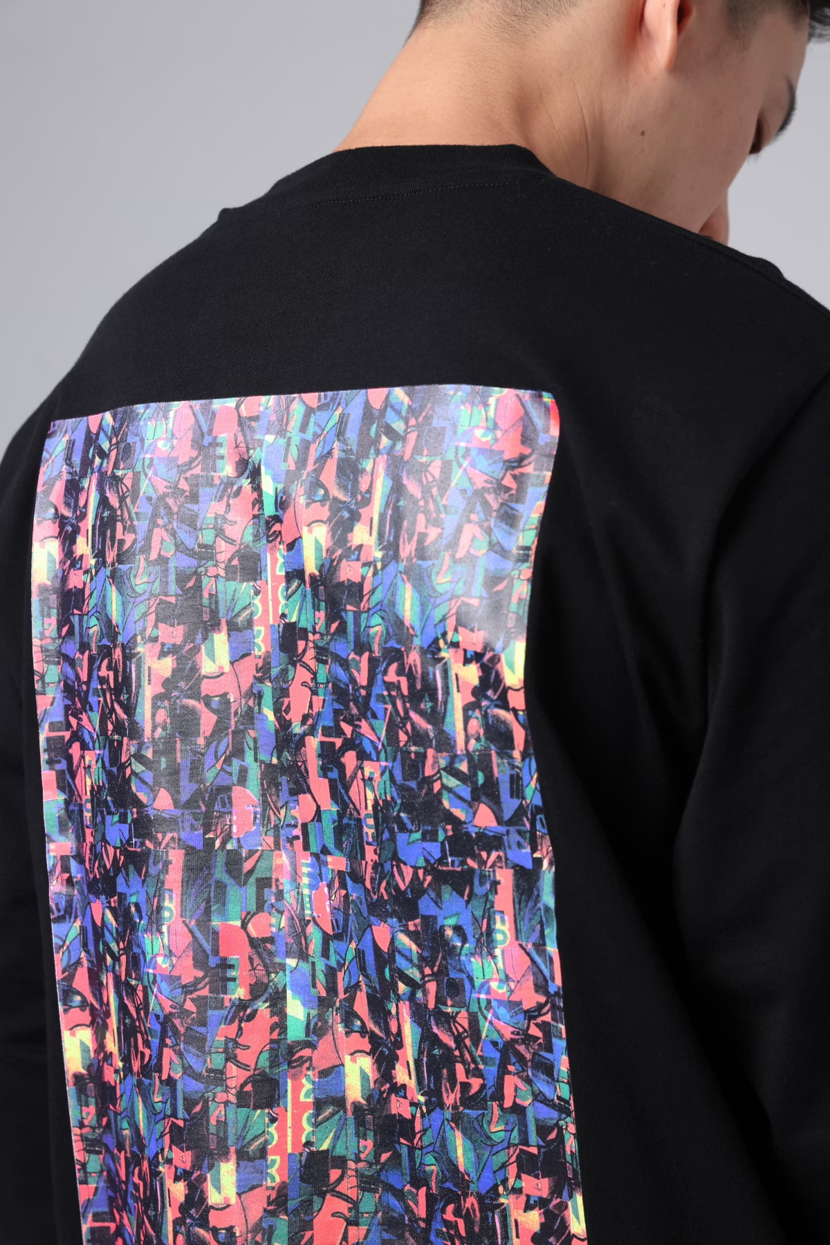 LOOSEJOINTS_TOMOO GOKITA - 'Wavy Gravy' L/S TEE (Black)