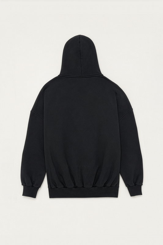 AVAVAV_NUN HOODIE (Black)
