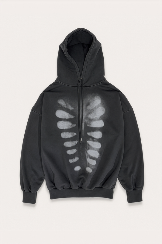 AVAVAV_X-RAY HOODIE (Black)