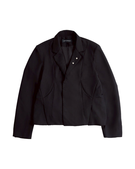 PROTOTYP_PTP-25A-SU-JKT-001 ACCELERATION AXIS Blazer Jacket (Black)