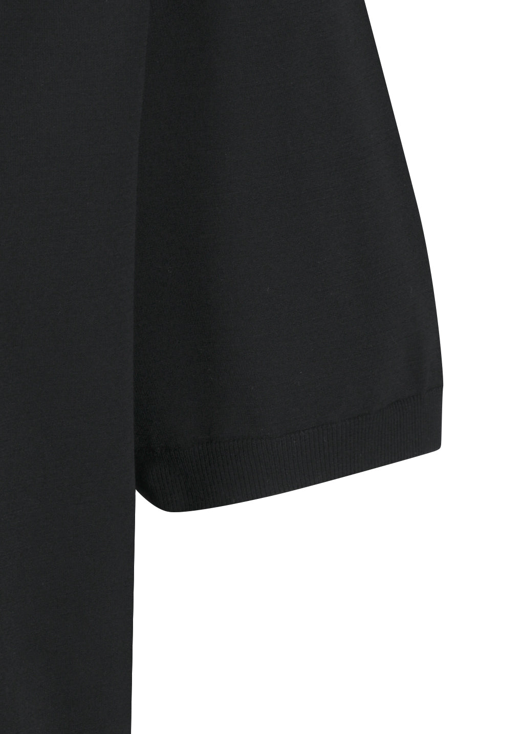 AMOMENTO_HALF ZIP-UP KNIT (Black)