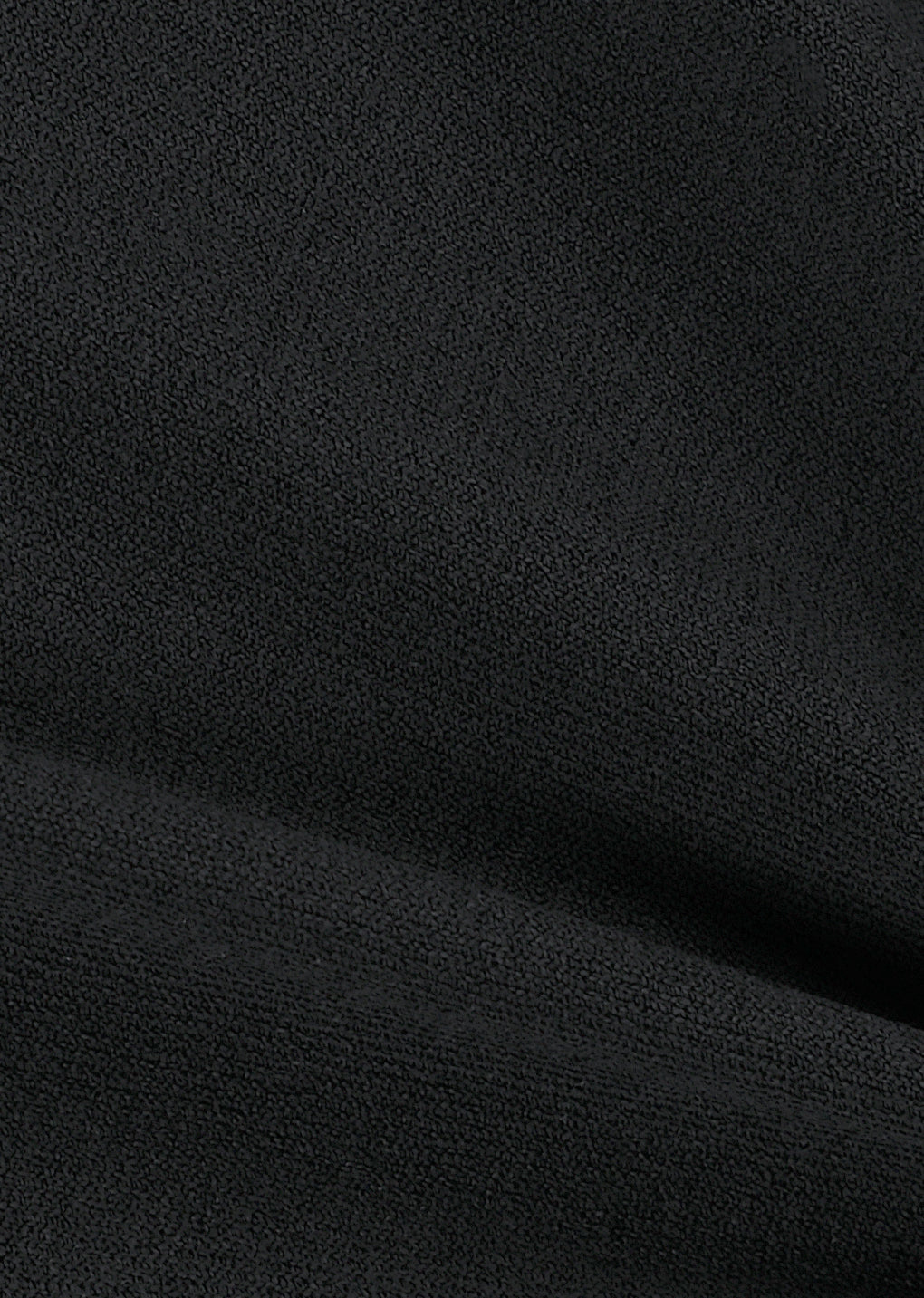AMOMENTO_HALF ZIP-UP KNIT (Black)