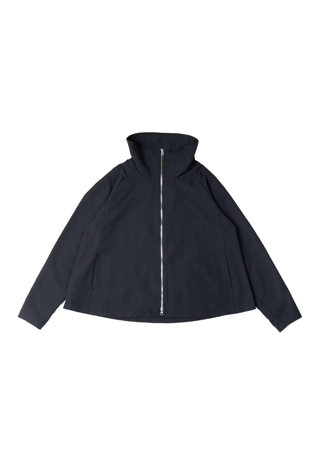 INCODER_High collar A line jacket