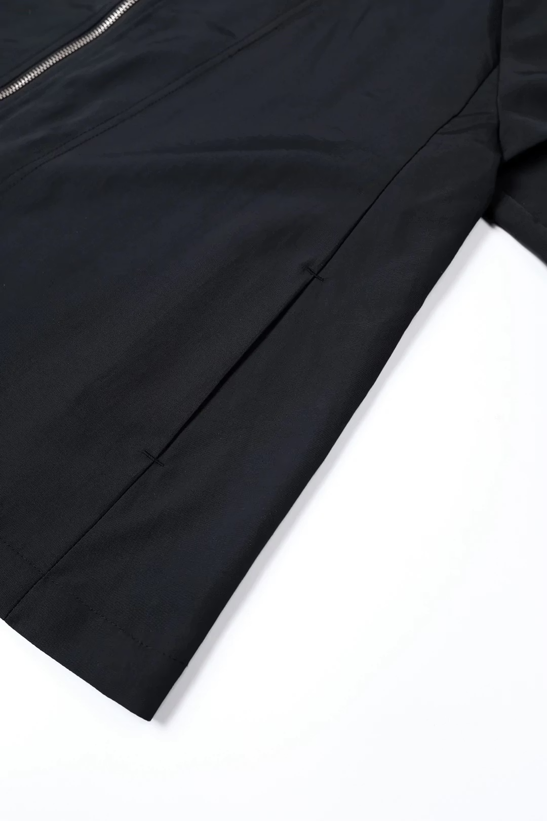 INCODER_High collar A line jacket