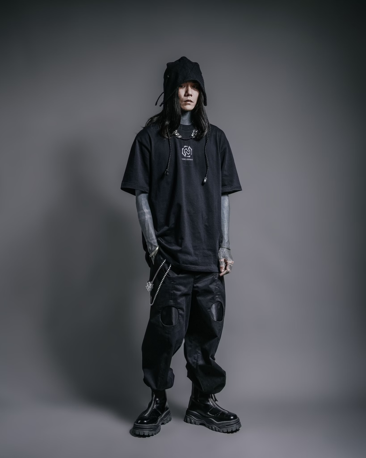 INCODER_INCODER LOGO T-shirt (Black)