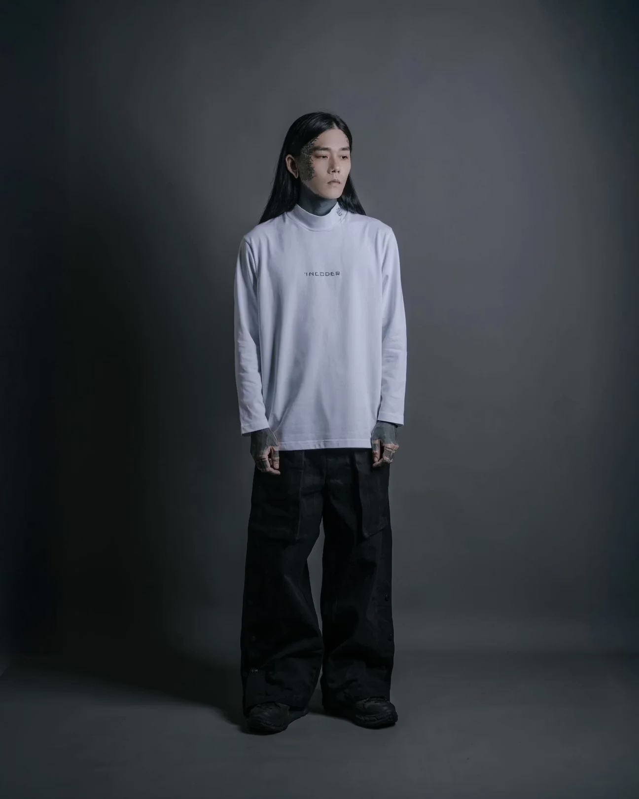 INCODER_25WS E01 long-sleeved T (White)