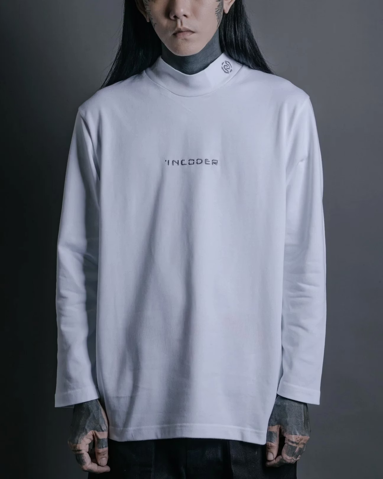 INCODER_25WS E01 long-sleeved T (White)