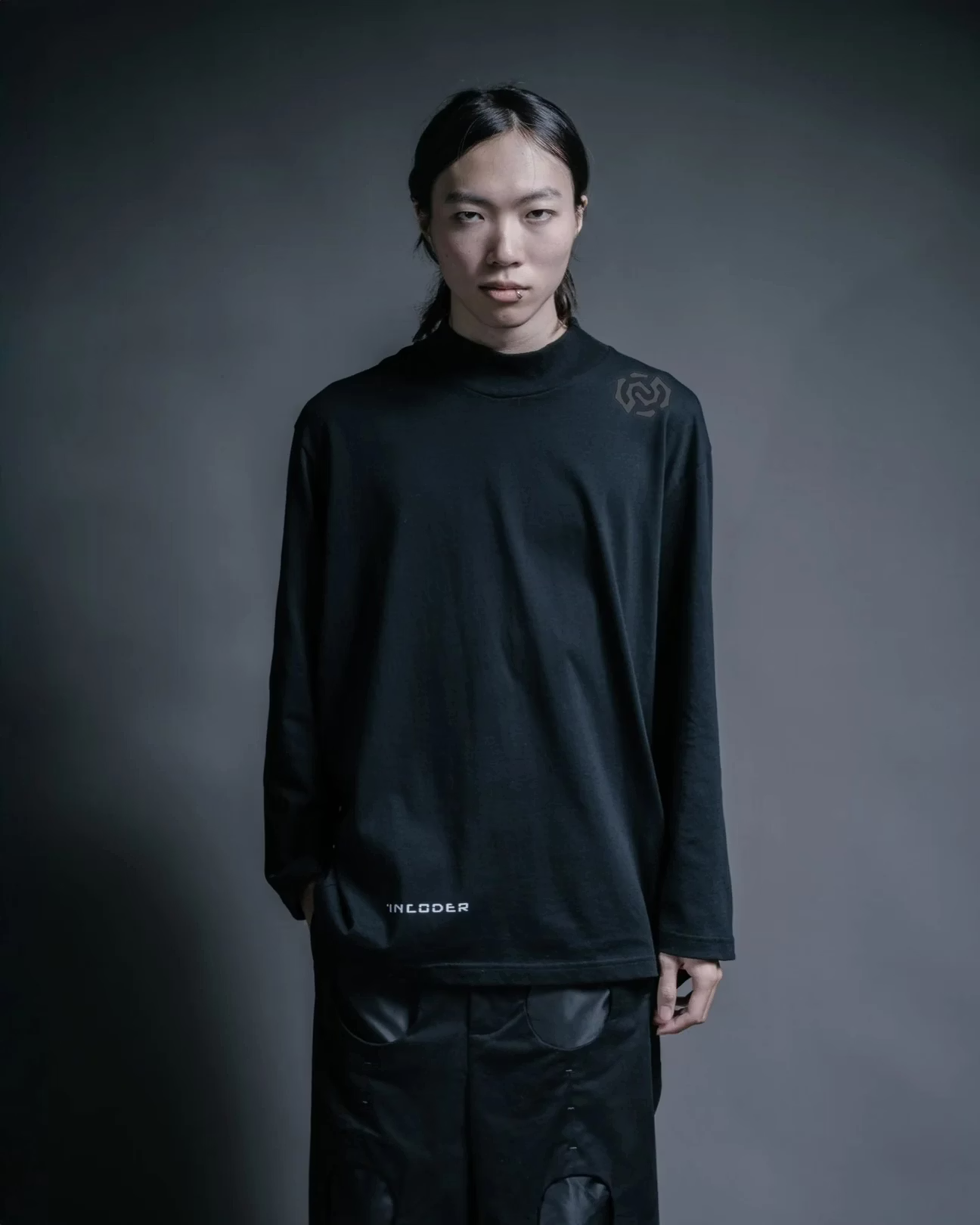 INCODER_25WS RP02 long-sleeved T (Black)