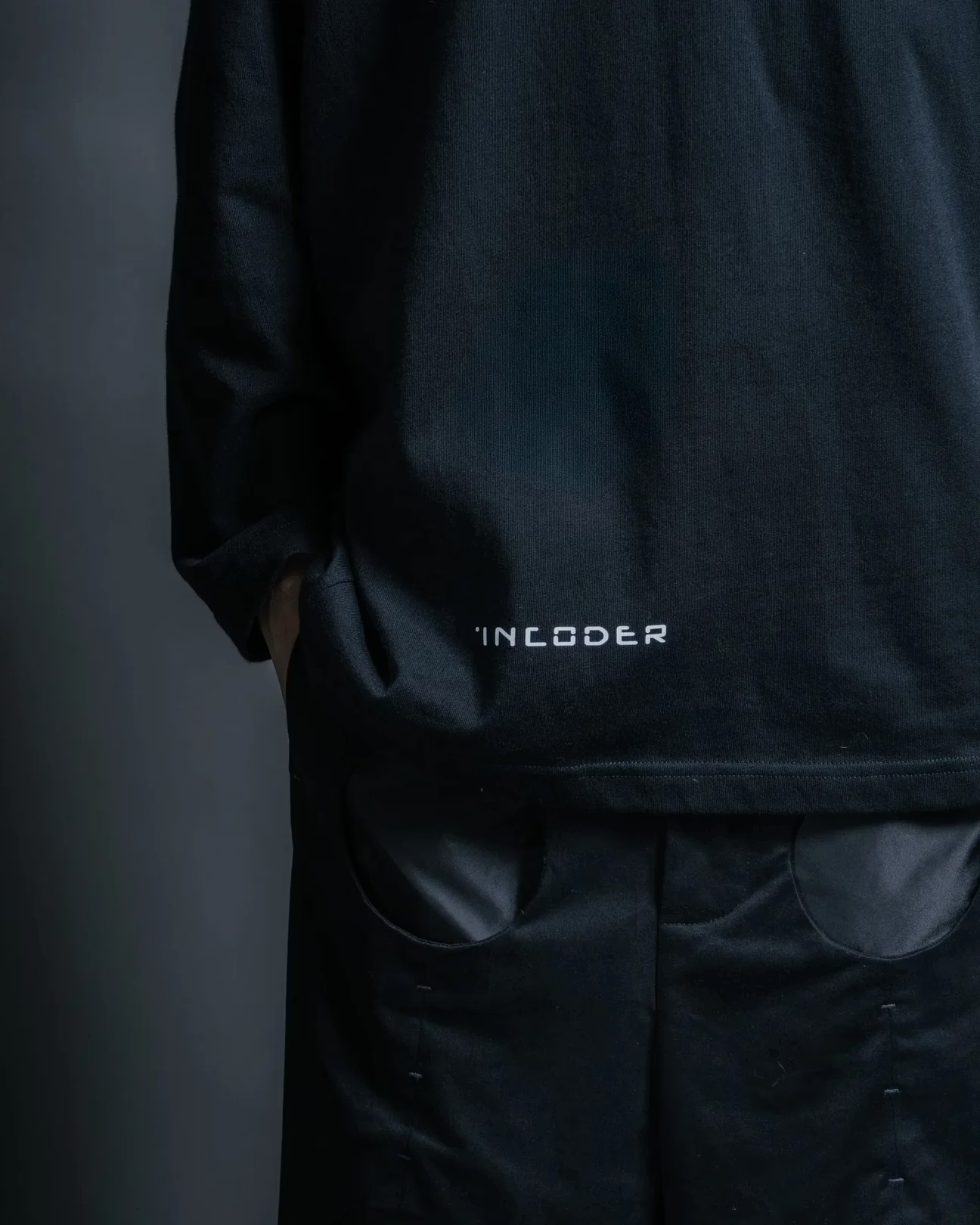 INCODER_25WS RP02 long-sleeved T (Black)