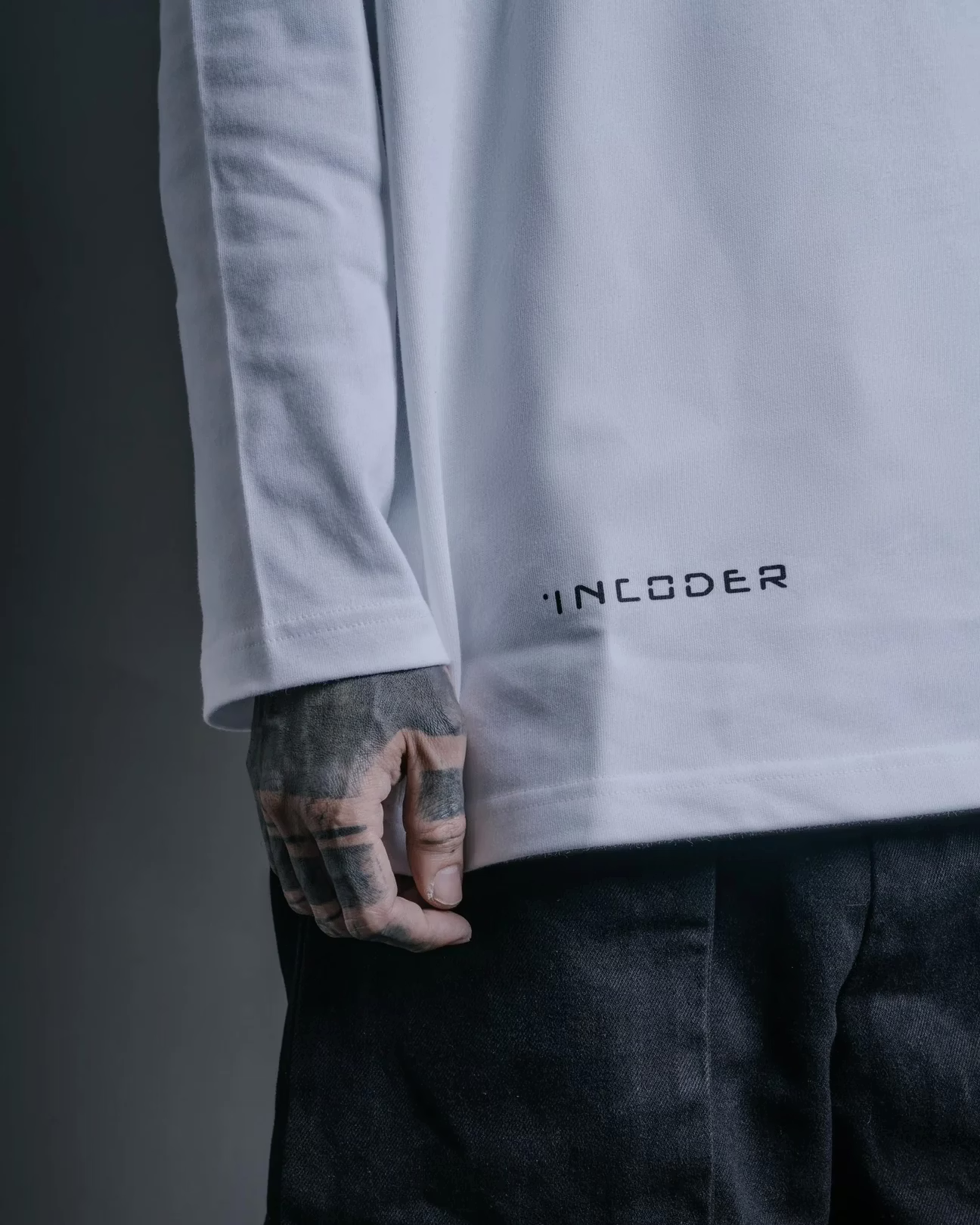 INCODER_25WS RP02 long-sleeved T (White)