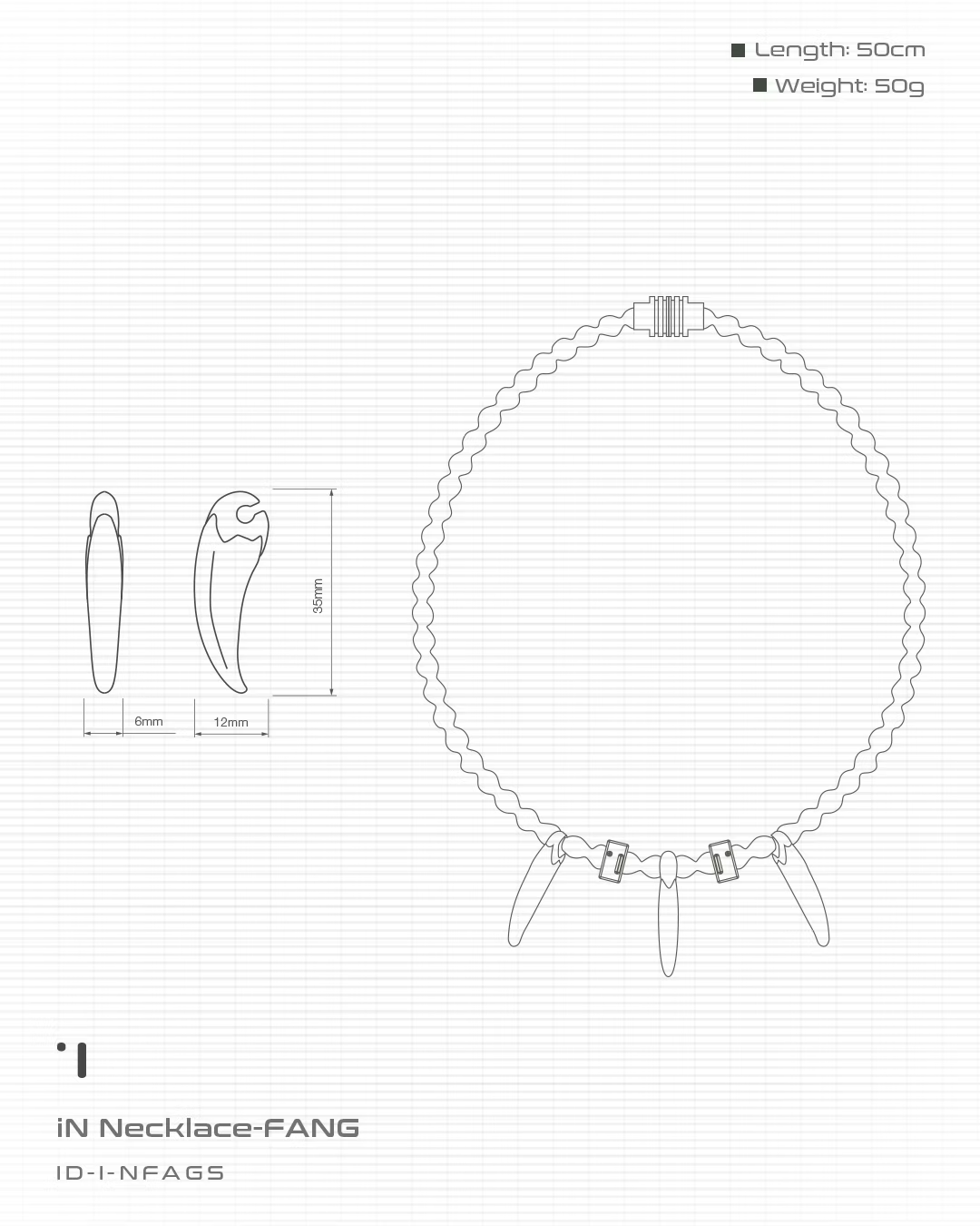 INCODER_iN Necklace-FANG