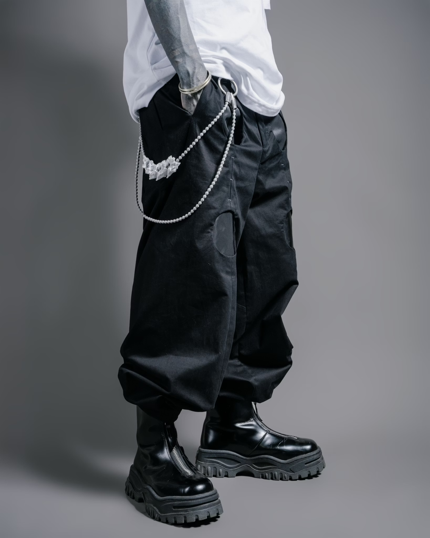 INCODER_iN Trouser chain-Dragon SPINE