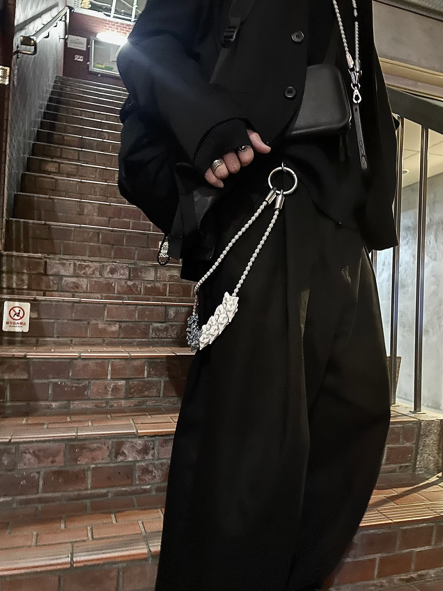 INCODER_iN Trouser chain-Dragon SPINE