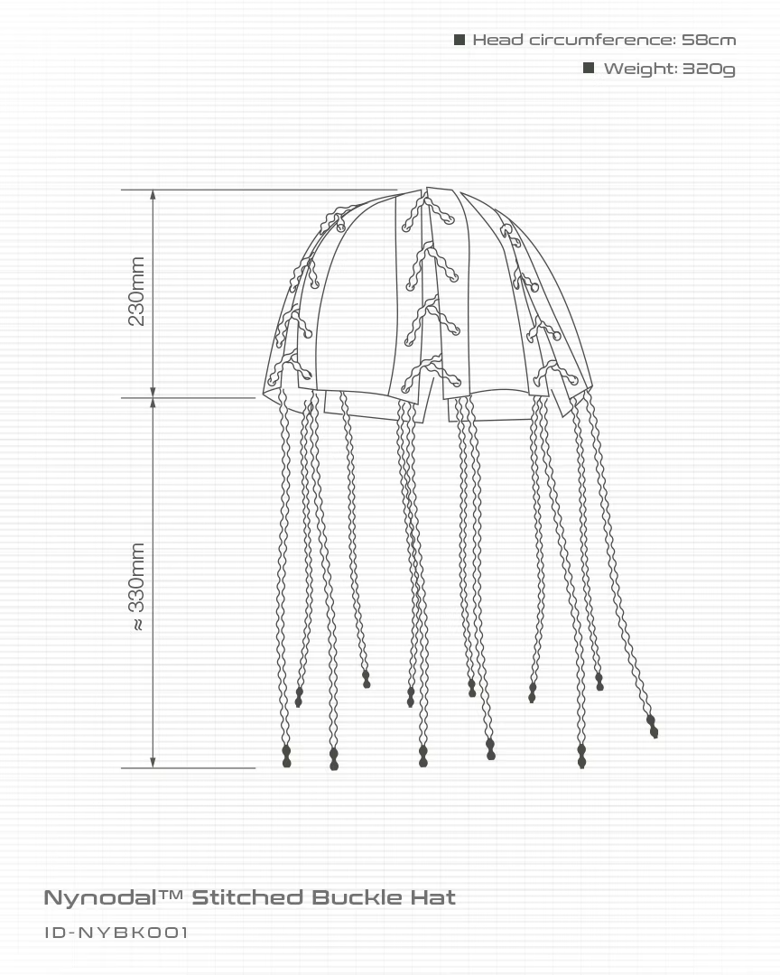 INCODER_Nynodal™ Stitched Buckle Hat