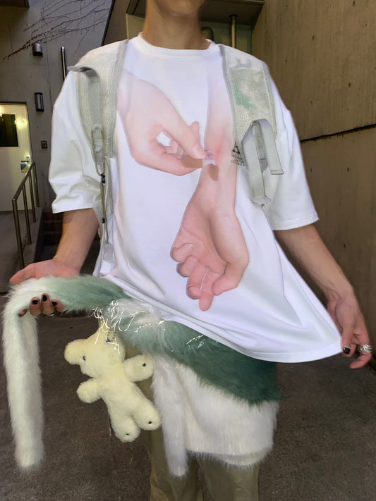ALA TIANAN_BAND-AIDS HAND SUBLIMATION PRINTED T SHIRT