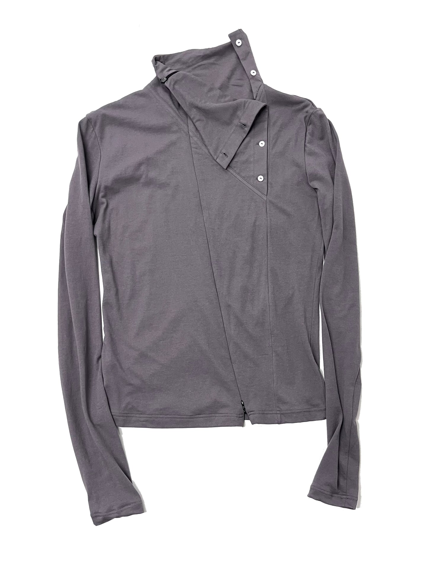 ALA TIANAN_TRIPLE OPENING LONG SLEEVES (Gray)