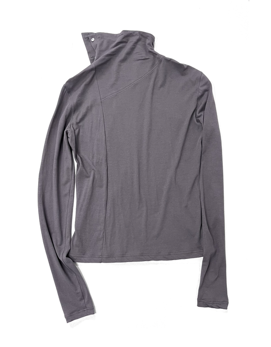 ALA TIANAN_TRIPLE OPENING LONG SLEEVES (Gray)