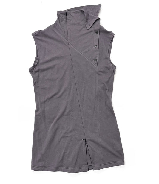 ALA TIANAN_TRIPLE OPENING VEST (Gray)