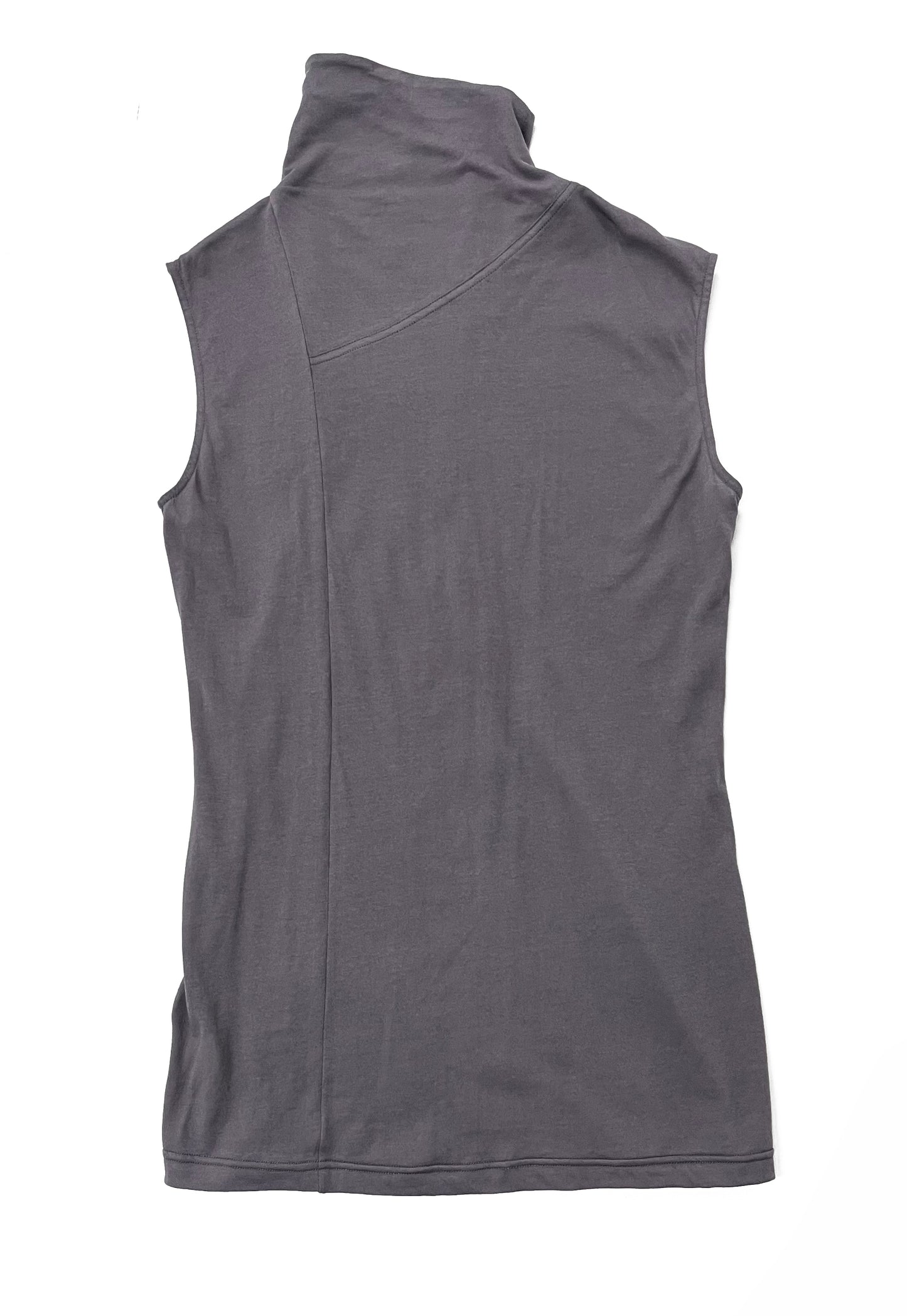 ALA TIANAN_TRIPLE OPENING VEST (Gray)