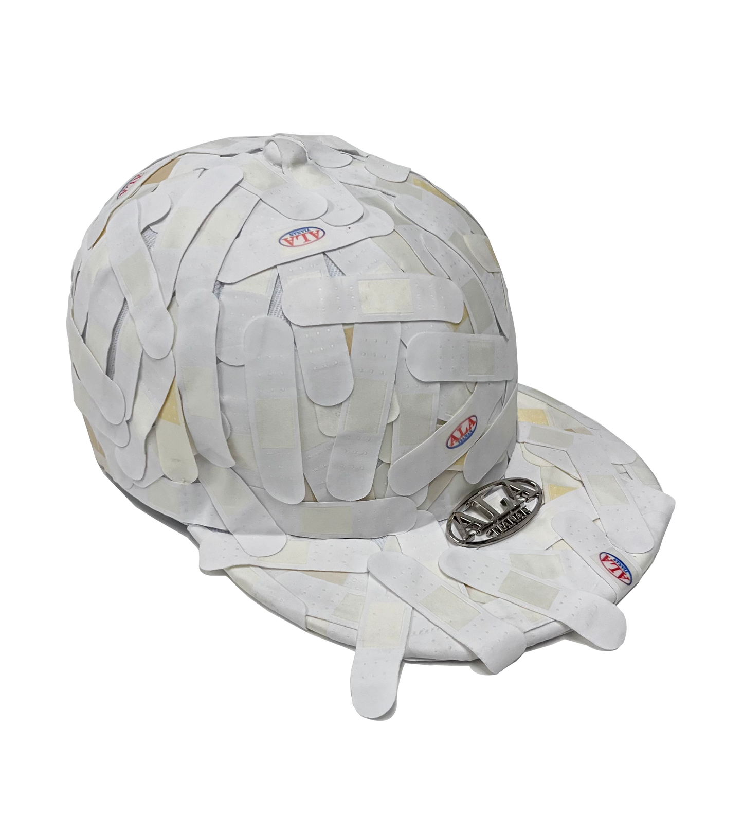 ALA TIANAN＿WHITE BANDAIDS SNAPBACK