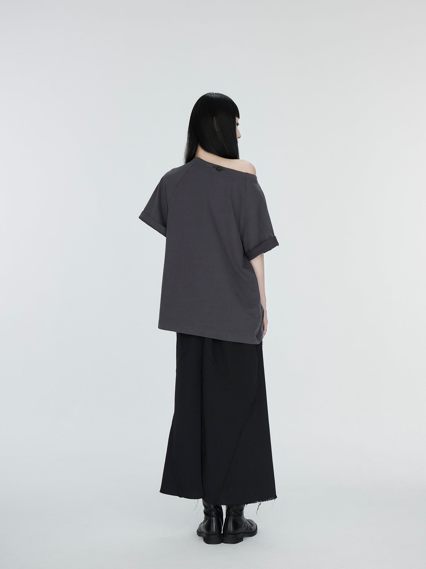 pip workspace_Drawcord Raglan T-shirt (Grey)