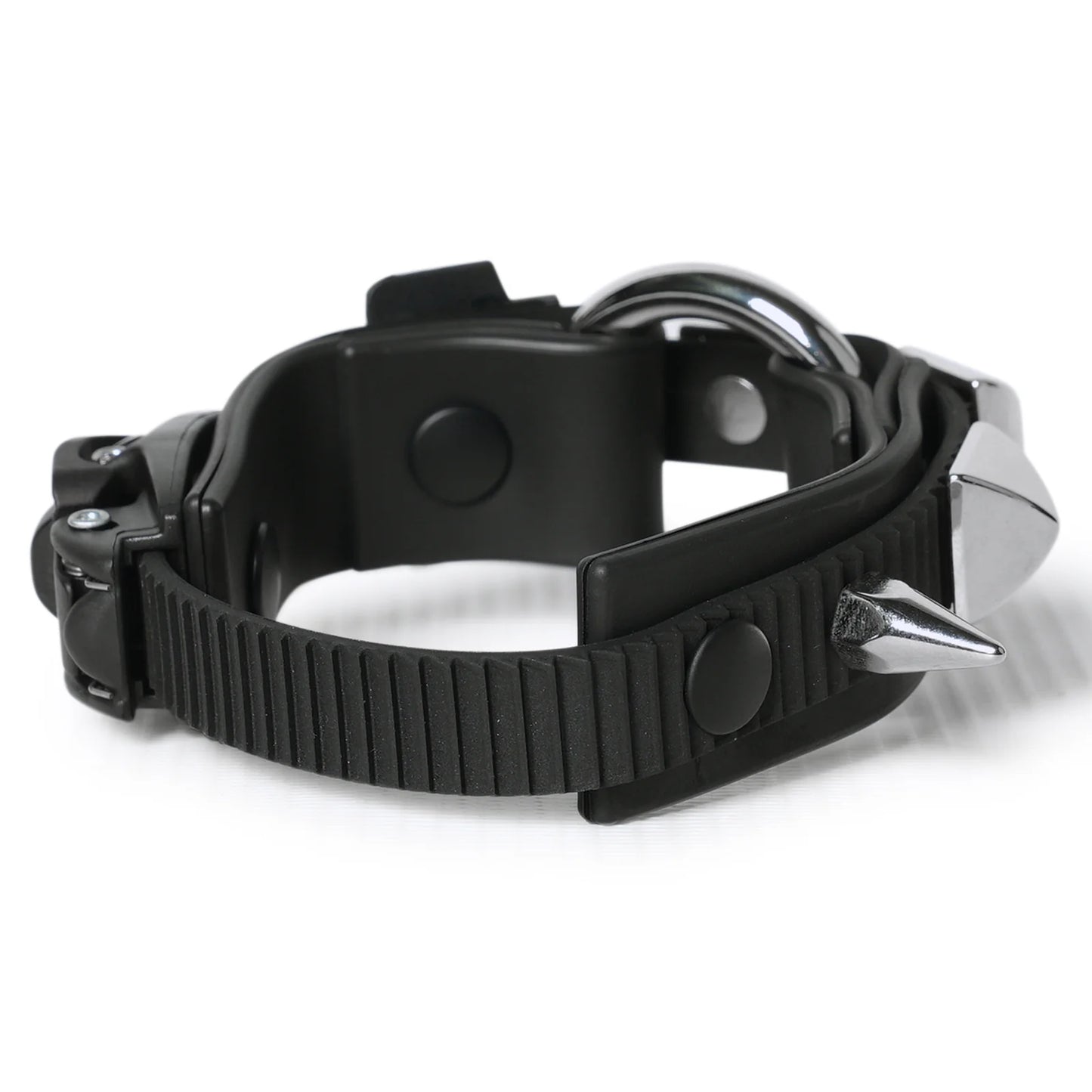 INNERRAUM_OBJECT B01 1-RING-STUDS-BRACELET (Black Matt)