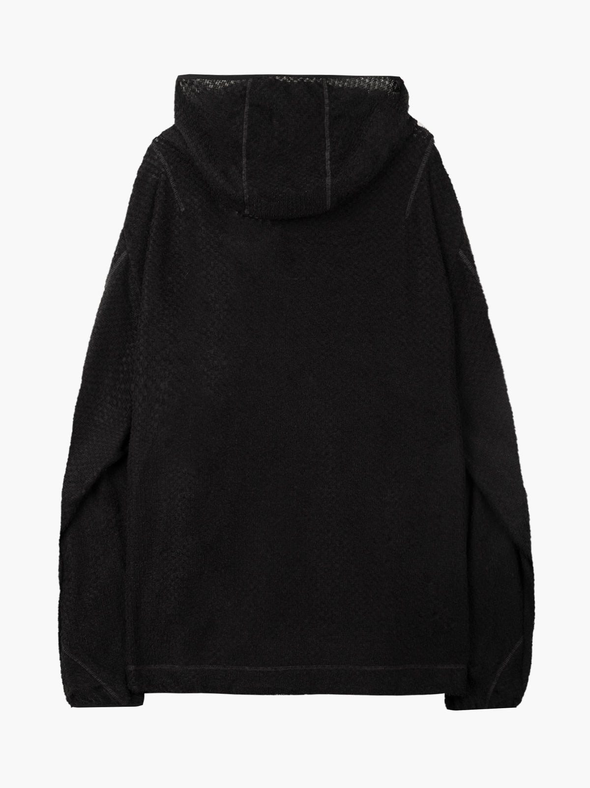 JiyongKim × KOLON SPORT_Half Zip Hoodie (Black)