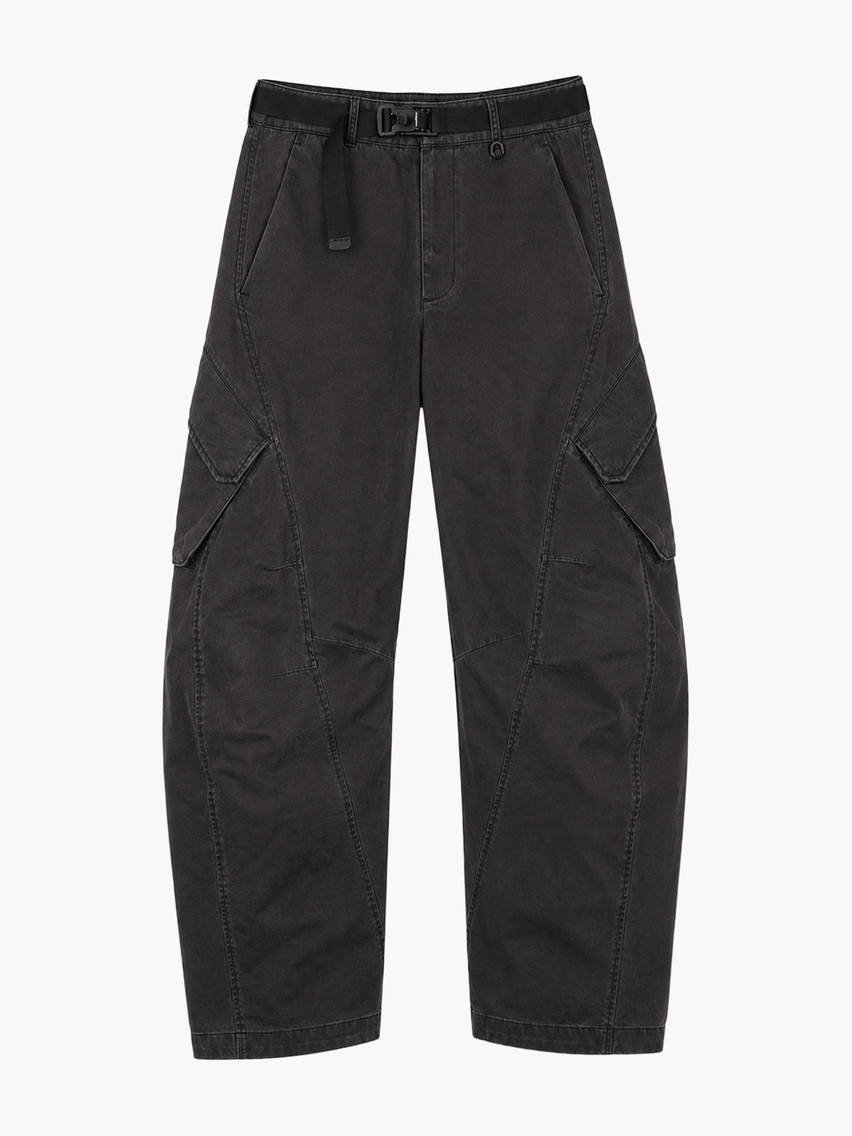 JiyongKim × KOLON SPORT_Multi-Pocket Trousers (Black)