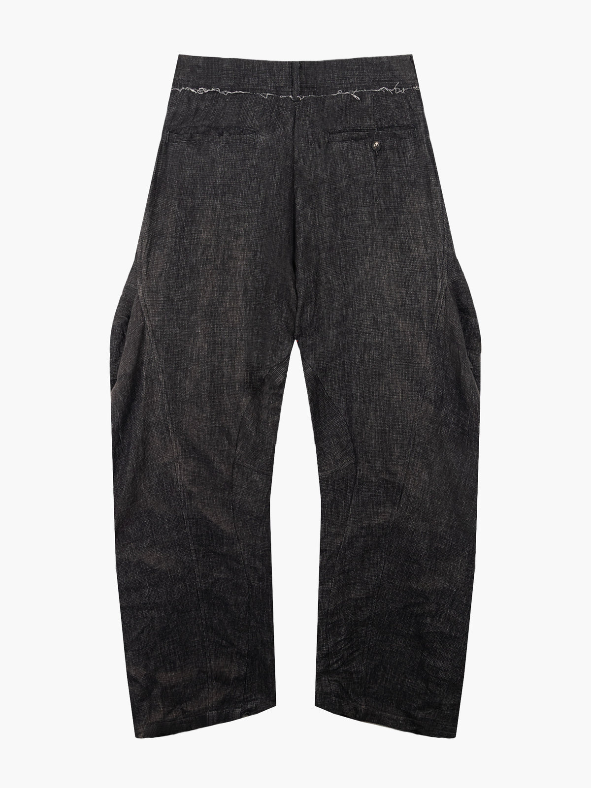 JiyongKim_Sun-Bleached 3d-Pocket Trousers (Black)