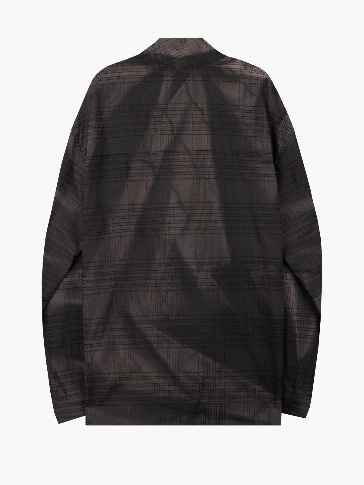 JiyongKim_Sun-Bleached Drape Shirt (Black)