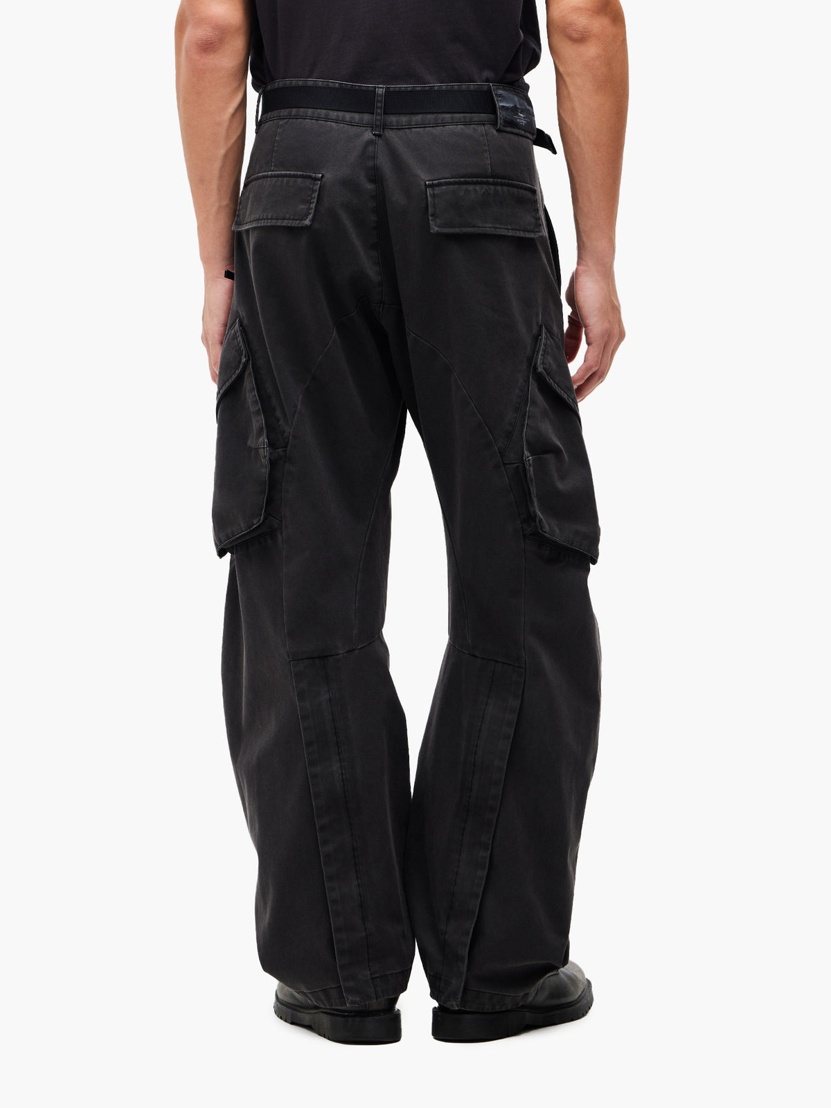 JiyongKim × KOLON SPORT_Multi-Pocket Trousers (Black)