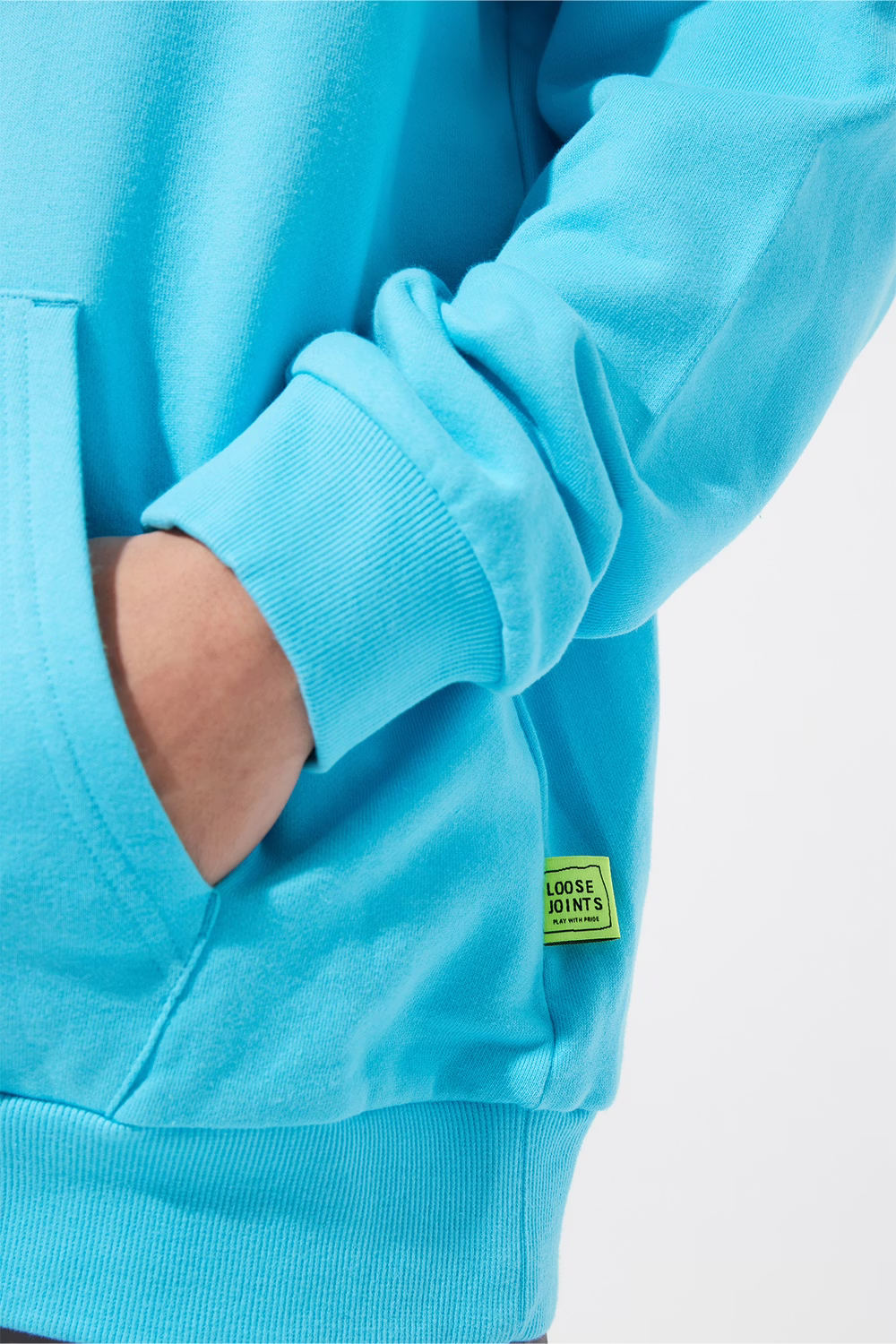 LOOSEJOINTS_KATSUKI ARAKI - 'eye contact' SWEAT Hoodie (Blue)
