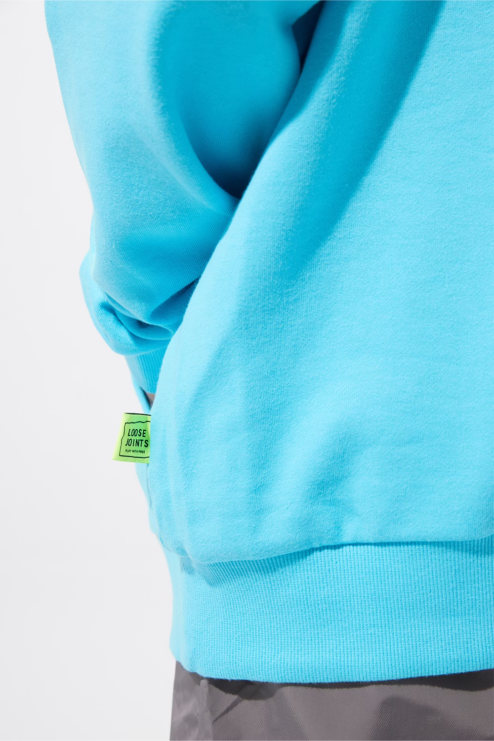 LOOSEJOINTS_KATSUKI ARAKI - 'eye contact' SWEAT Hoodie (Blue)