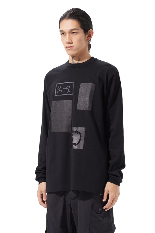 LOOSEJOINTS_TOMOO GOKITA - 'The Museum of Modern Art' L/S TEE (Black)